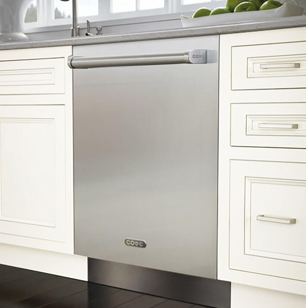 Flush Cabinet Fit In Stainless Dishwasher