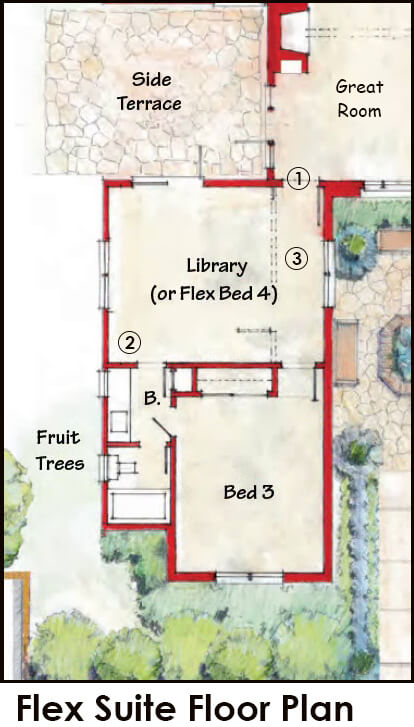Flex Suite Floor Plan